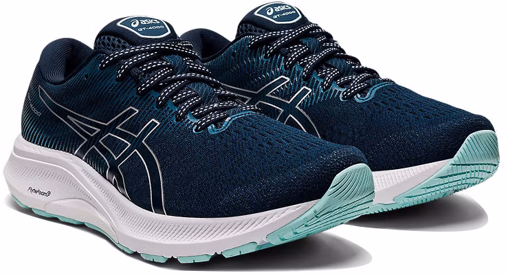 (W) ASICS GT 4000 3 D Large ''Bleu Français Argent Pure'' 1012B062-400 Lookbook (W) ASICS GT 4000 3 D Large ''Bleu Français Argent Pure'' 1012B062-400
