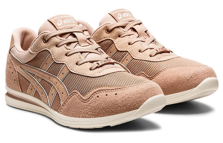 Lookbook 亞瑟士 Hadashi Walker 低幫舒適運動休閒鞋 女款 藕粉 2E寬