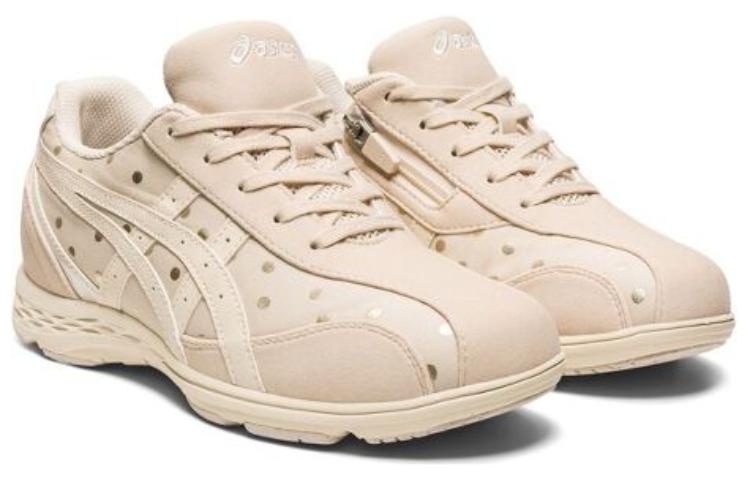 Lookbook Asics Hadashi Walker W049 3E 百搭舒適 減震耐磨 低筒 跑步鞋 女款 米白