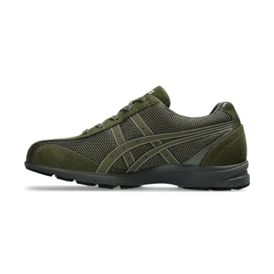 (W) ASICS High-Top Running Shoes 'Green'