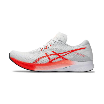 (W) ASICS Hyper Speed 3 'White Sunrise Red'