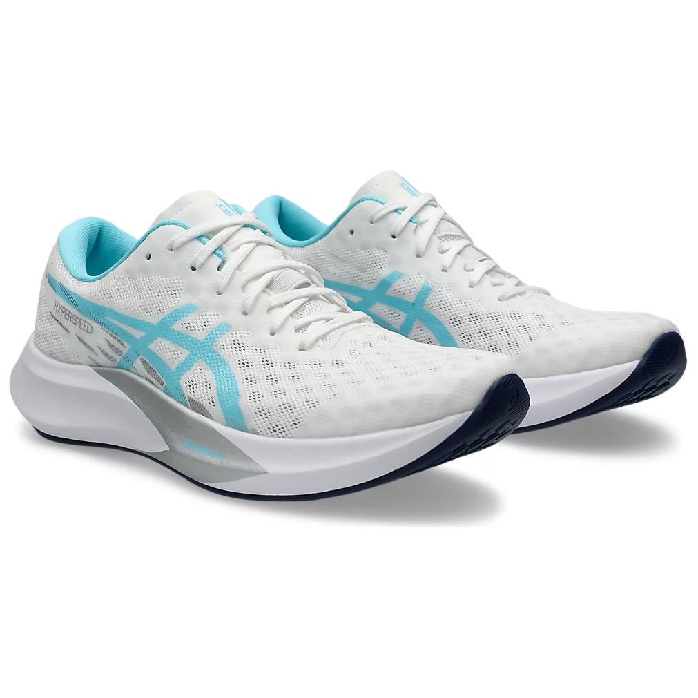Purchase (W) ASICS Hyper Speed 4 'Putih Biru' Sepatu Lari 1012B677-100