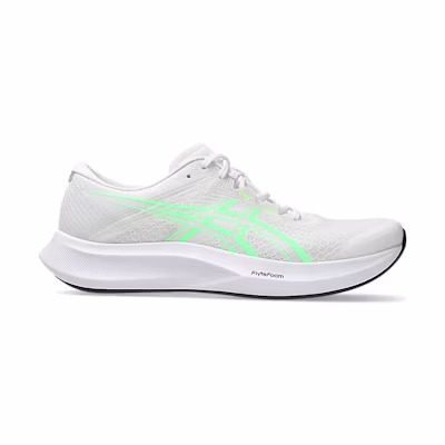 (W) ASICS Hyper Speed 5 Running Shoes White/Vital Green