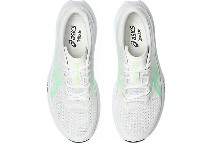 Details for (W) ASICS Hyper Speed 5 Kasut Larian Putih/Vital Green 1012B863-101