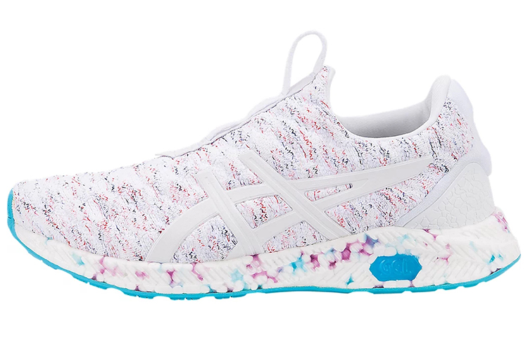 (Women) ASICS Hypergel-Kenzen Running Shoes White/Blue T8F5N-0139