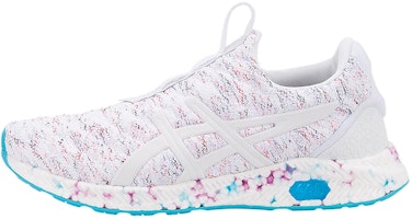 (Women) ASICS Hypergel-Kenzen Running Shoes White/Blue T8F5N-0139 (Women) ASICS Hypergel-Kenzen Running Shoes White/Blue T8F5N-0139
