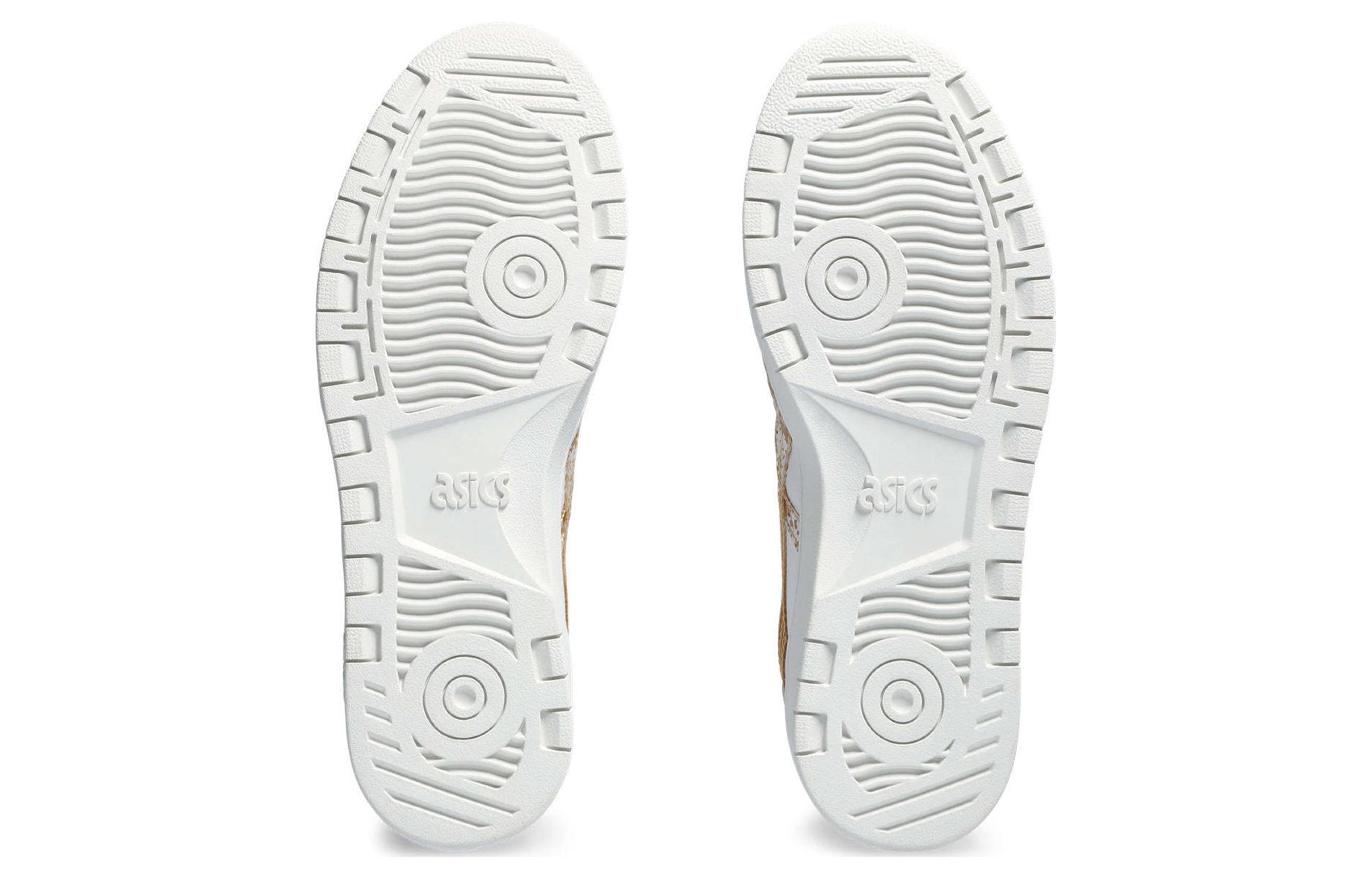 Sizing 亞瑟士 JAPAN S 防滑 低筒 板鞋 女款 白黃