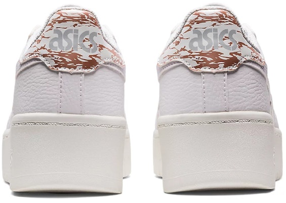 Asics Japan S PF 時尚厚底休閒板鞋 女款 白 Purchase Asics Japan S PF 時尚厚底休閒板鞋 女款 白