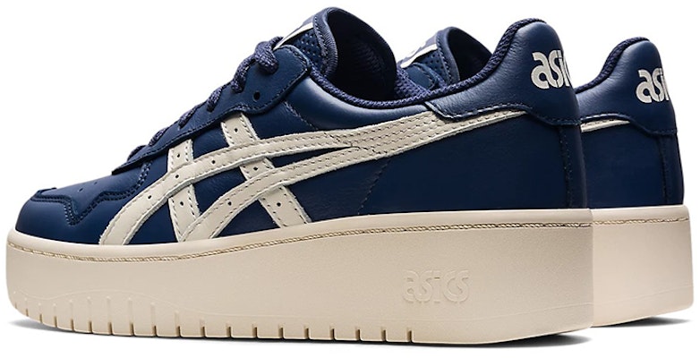 (W) ASICS Japan S PF 'Thunder Blue Cream' Lelaki Wanita Sneakers 1202A243-400 Shop (W) ASICS Japan S PF 'Thunder Blue Cream' Lelaki Wanita Sneakers 1202A243-400