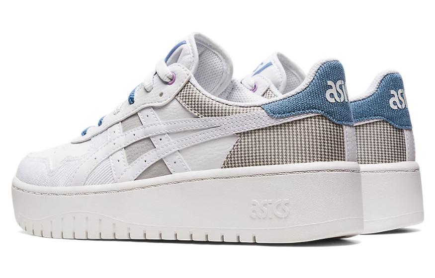 Shop (W) ASICS Japan S PF ''Wit Houndstooth Denim'' Sneakers 1202A419-103