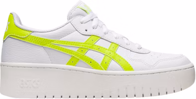 (Women) ASICS Japan S PF 'White Safety Yellow' 1202A024-106 (Women) ASICS Japan S PF 'White Safety Yellow' 1202A024-106