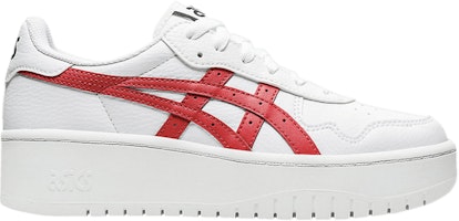 (Women) ASICS Japan S Platform 'White Classic Red' 1202A024-101 (Women) ASICS Japan S Platform 'White Classic Red' 1202A024-101
