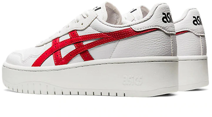 (W) ASICS Japan S Platform 'Putih Merah Klasik' 1202A024-101 Shop (W) ASICS Japan S Platform 'Putih Merah Klasik' 1202A024-101