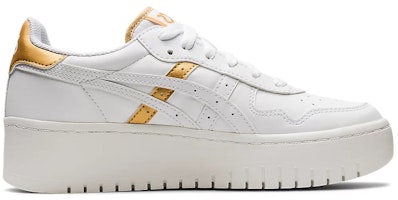 (W) ASICS Japan S Plataforma 'Blanco Oro' 1202A302-100 Order (W) ASICS Japan S Plataforma 'Blanco Oro' 1202A302-100