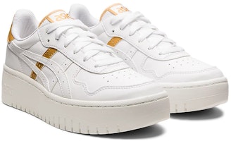 (W) ASICS Japan S Plataforma 'Blanco Oro' 1202A302-100 Lookbook (W) ASICS Japan S Plataforma 'Blanco Oro' 1202A302-100