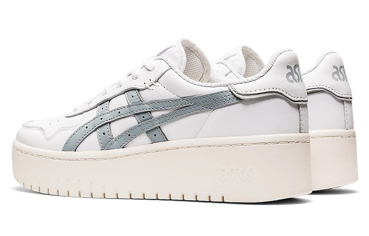 Shop (W) ASICS Japan S Platform ''Blanc Piedmont Gris'' 1202A322-100