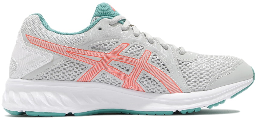 (W) ASICS Jolt 2 D Wide 'Gris Glaciar Rojo Amanecer' 1012A188-024 Order (W) ASICS Jolt 2 D Wide 'Gris Glaciar Rojo Amanecer' 1012A188-024