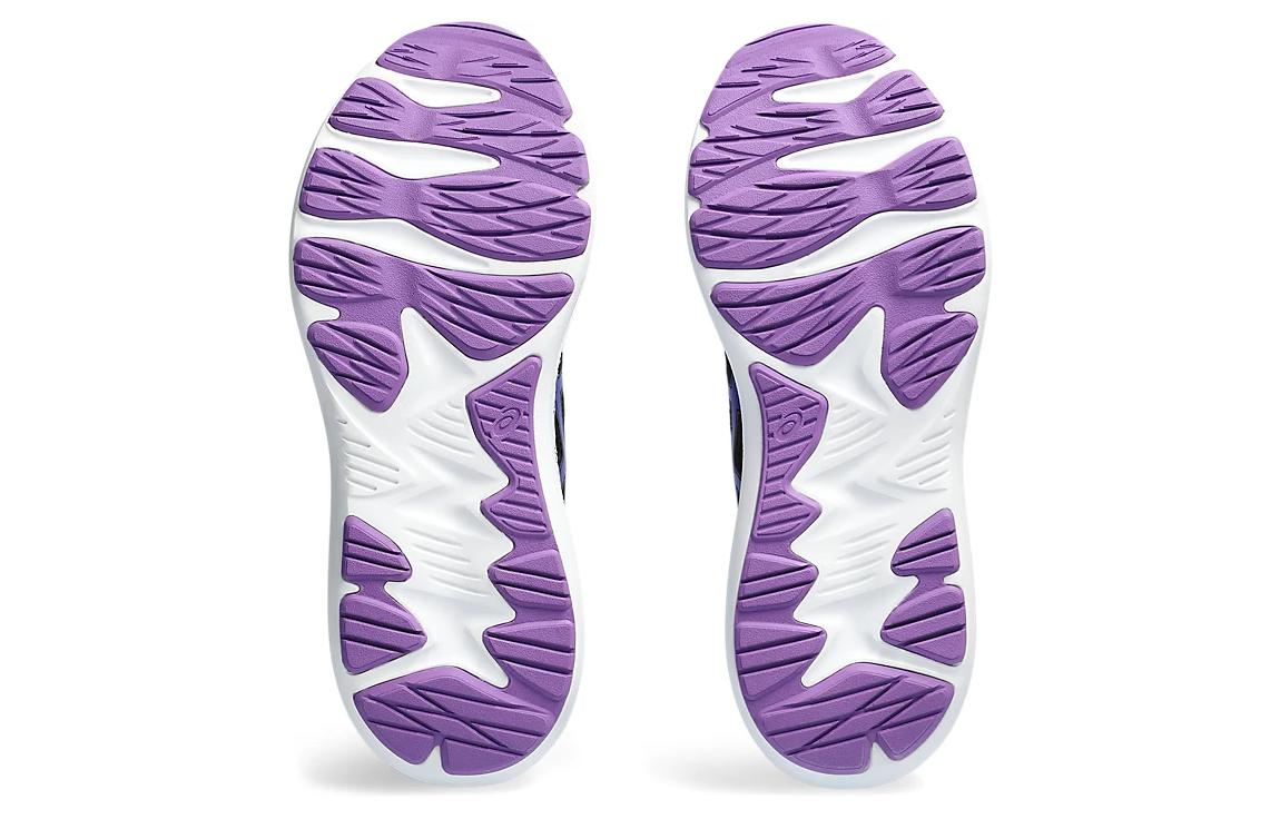 Sizing (W) アシックス Jolt 4 「黒×紫」 (Ashikkusu Jolt 4 "Kuro x Murasaki") 1012B421-006