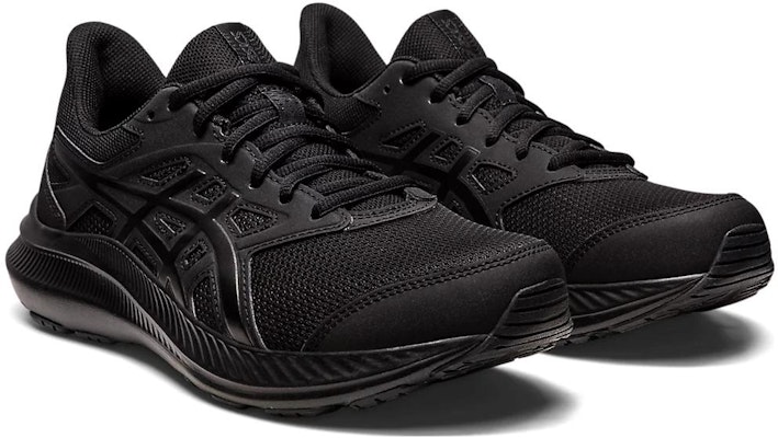 (W) ASICS Jolt 4 Wide 'Triple Black' Sepatu Hitam Lebar 1012B422-001 Lookbook (W) ASICS Jolt 4 Wide 'Triple Black' Sepatu Hitam Lebar 1012B422-001