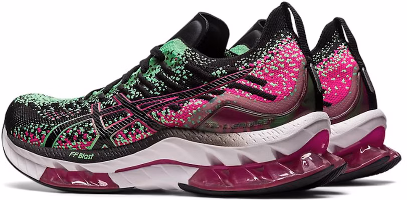 (Women) ASICS Kinsei Blast 'Black Pink Rave' 1012B068-003 Shop (Women) ASICS Kinsei Blast 'Black Pink Rave' 1012B068-003