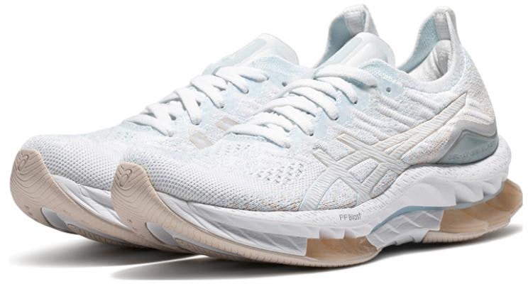 (Women) ASICS Kinsei Blast 'White Mineral Beige' 1012B068-101 Lookbook (Women) ASICS Kinsei Blast 'White Mineral Beige' 1012B068-101