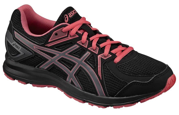 Lookbook (Women) ASICS Lady Jog 100 2 'Black Red' TJG139-9097