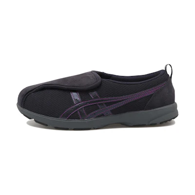 (W) ASICS Life Walker 307 Athletic Casual Walking Sneakers 'Black Purple'