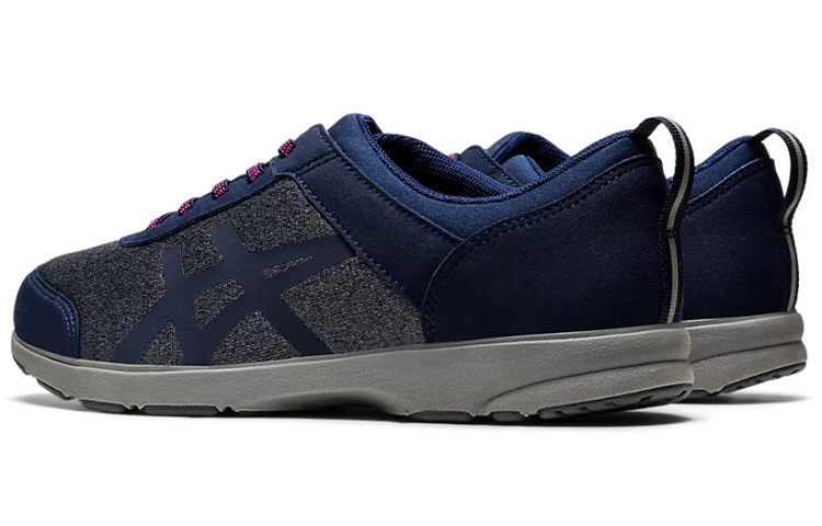 Lookbook (W) Kasut ASICS Life Walker (3E) Kelabu/Biru 1242A017-400