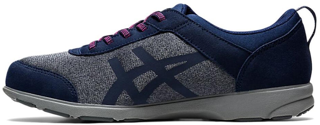 (Women) ASICS Life Walker (3E) Shoes Grey/Blue 1242A017-400 Buy (Women) ASICS Life Walker (3E) Shoes Grey/Blue 1242A017-400