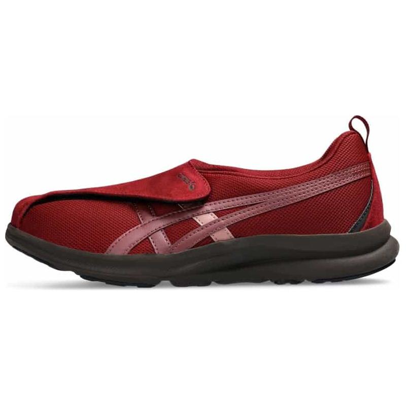 (Women) ASICS Life Walker Lightweight Low-Top Running Shoes - Wine Red. 1242A018-600