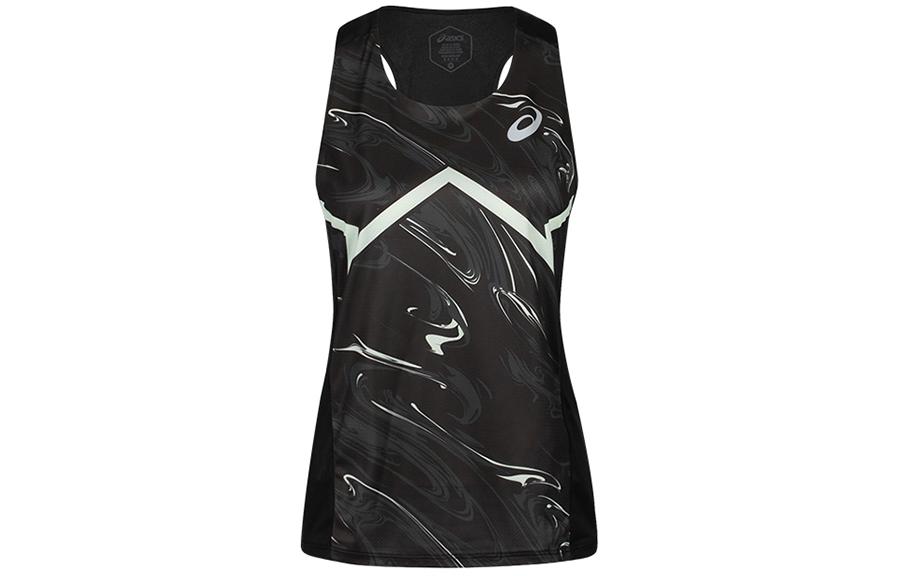 (Women) ASICS Lightweight Knit Pullover Tank Top Black - Breathable & Stylish 2092A386-001