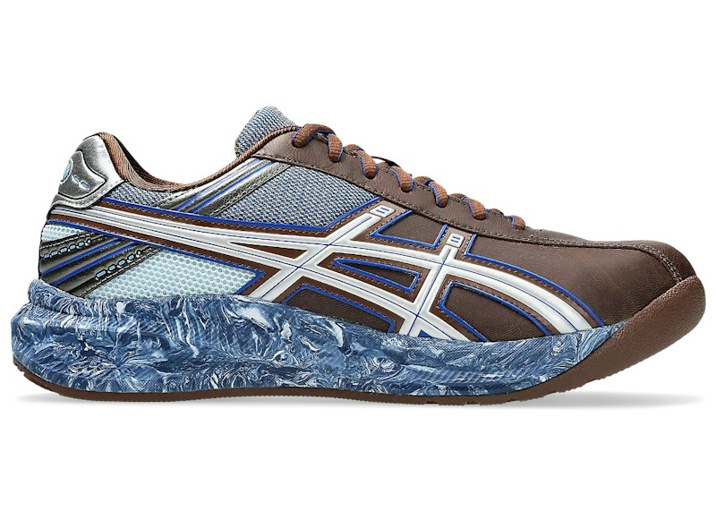 (Women) ASICS Lyasa FF LI Tabi Kiko Kostadinov 'Reddish Brown ASICS Blue' 1202A544-200