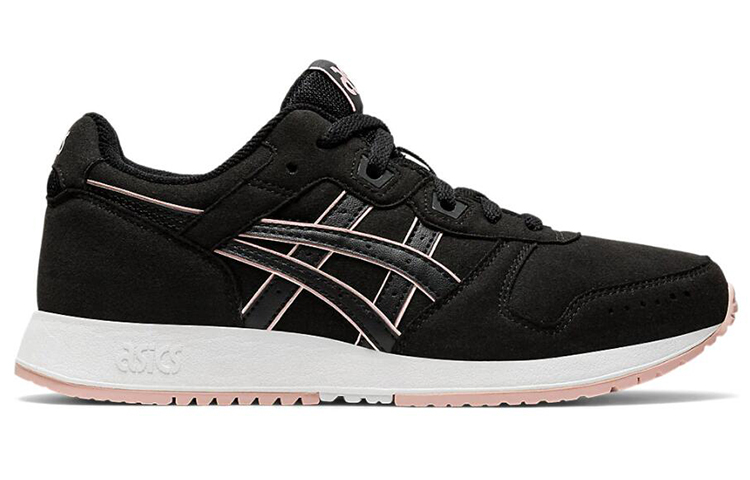 (W) ASICS Lyte Classic Running Shoes Black/Pink 圖 2
