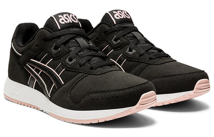 (W) ASICS Lyte Classic Running Shoes Black/Pink 圖 3