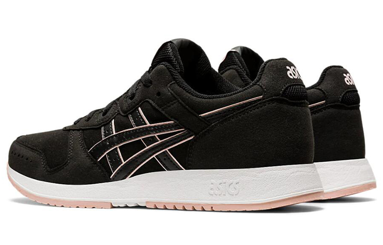 (W) ASICS Lyte Classic Running Shoes Black/Pink 圖 4