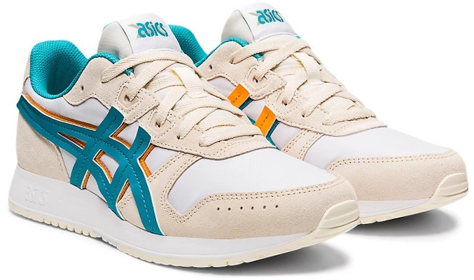 (W) ASICS Lyte Classic 'Cream Blue' Sepatu Pria/Wanita 1202A301-100 Lookbook (W) ASICS Lyte Classic 'Cream Blue' Sepatu Pria/Wanita 1202A301-100