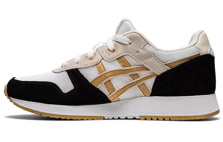 (W) ASICS Lyte Classic Running Shoes White/Black/Gold