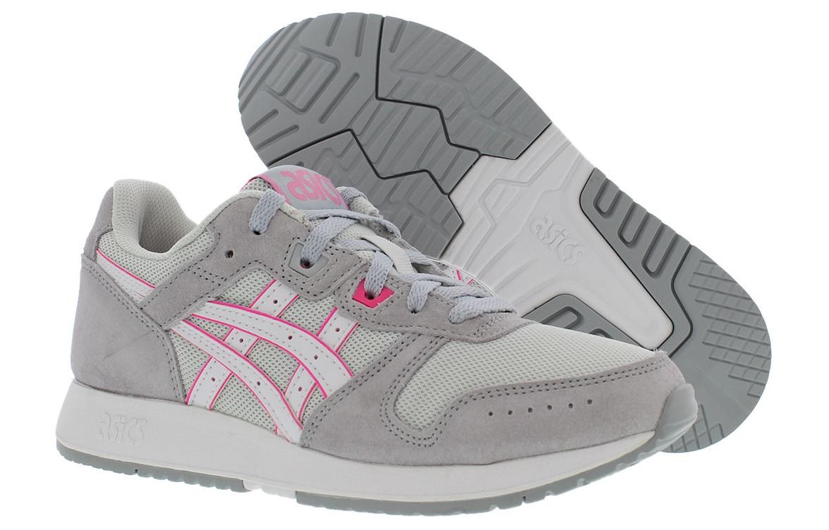 (W) ASICS Lyte Classic Sneakers 'Grey White Pink' 圖 4