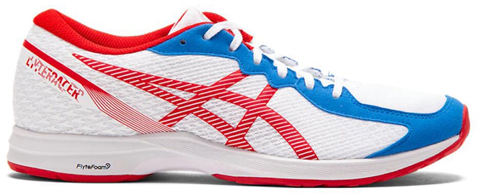 (W) ASICS Lyteracer 2 Merah/Biru 'Putih' Sneakers 1012A980-100 Order (W) ASICS Lyteracer 2 Merah/Biru 'Putih' Sneakers 1012A980-100