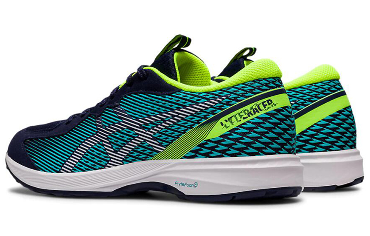 Shop (W) ASICS Lyteracer 2 蓝白色运动鞋 '蓝白' 1012A581-400