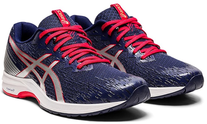 Asics LyteRacer 3 休閒 透氣輕便 低筒 跑步鞋 女款 藍紅銀 Lookbook Asics LyteRacer 3 休閒 透氣輕便 低筒 跑步鞋 女款 藍紅銀