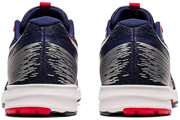 Asics LyteRacer 3 休閒 透氣輕便 低筒 跑步鞋 女款 藍紅銀 Shop Asics LyteRacer 3 休閒 透氣輕便 低筒 跑步鞋 女款 藍紅銀