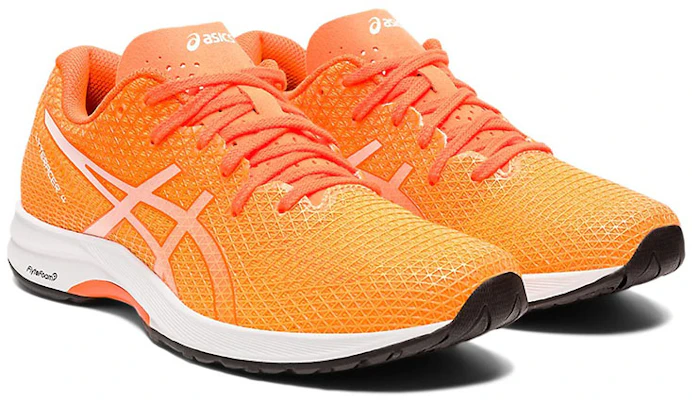 Asics Lyteracer 4 輕便耐磨跑鞋 女款 橙白 Lookbook Asics Lyteracer 4 輕便耐磨跑鞋 女款 橙白