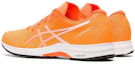 Shop Asics Lyteracer 4 輕便耐磨跑鞋 女款 橙白
