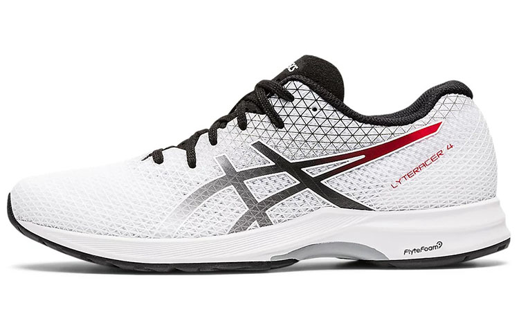 (Women) ASICS Lyteracer 4 'White Black' 1012B192-100