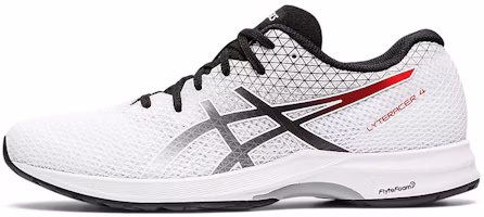 (Women) ASICS Lyteracer 4 'White Black' 1012B192-100 (Women) ASICS Lyteracer 4 'White Black' 1012B192-100