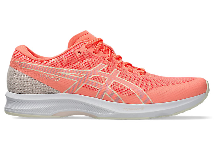 (Women) ASICS Lyteracer 6 Performance Running Shoes Sun Coral/Ivory 1012B764-702