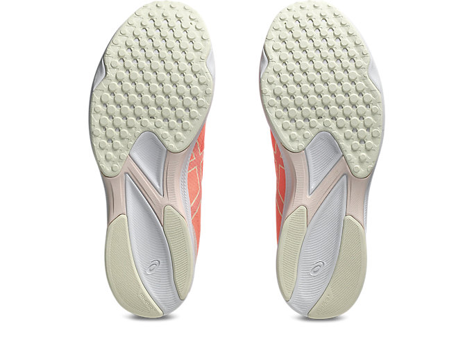 Sizing (W) 아식스 라이터레이서 6 퍼포먼스 러닝화 선코랄/아이보리 1012B764-702