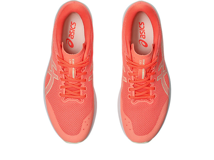 Sizing (W) ASICS Lyteracer 6 Zapatillas de Running Coral Solar/Marfil. 1012B764-702