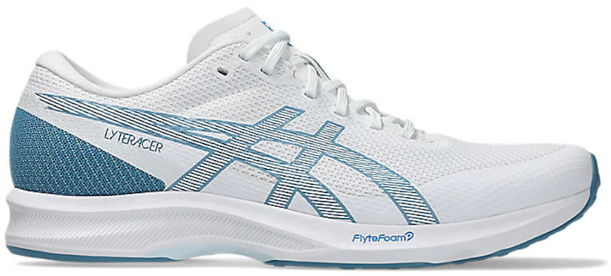 (W) アシックス ライトレーサー 6 ランニングシューズ ホワイト/サバブルー 1012B764-102 Buy (W) アシックス ライトレーサー 6 ランニングシューズ ホワイト/サバブルー 1012B764-102